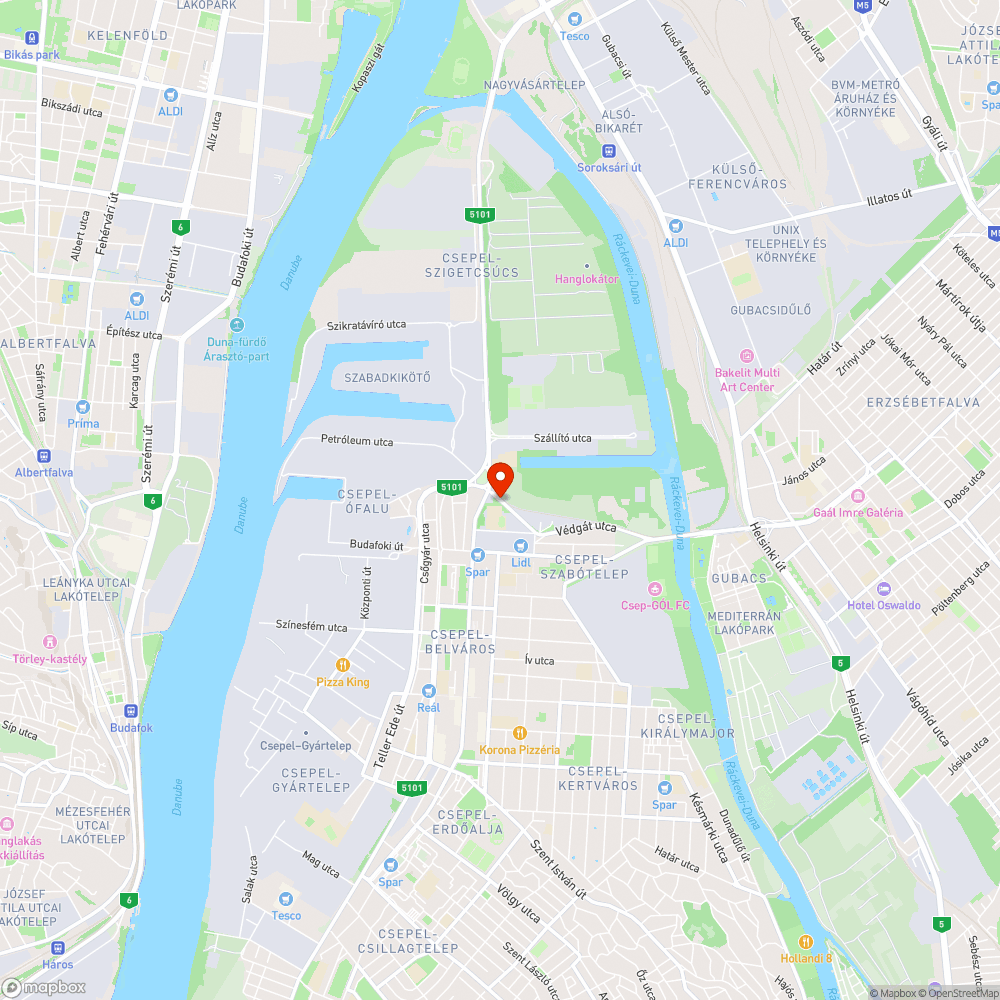 Megrongált jelzőlámpa bejelentés helye