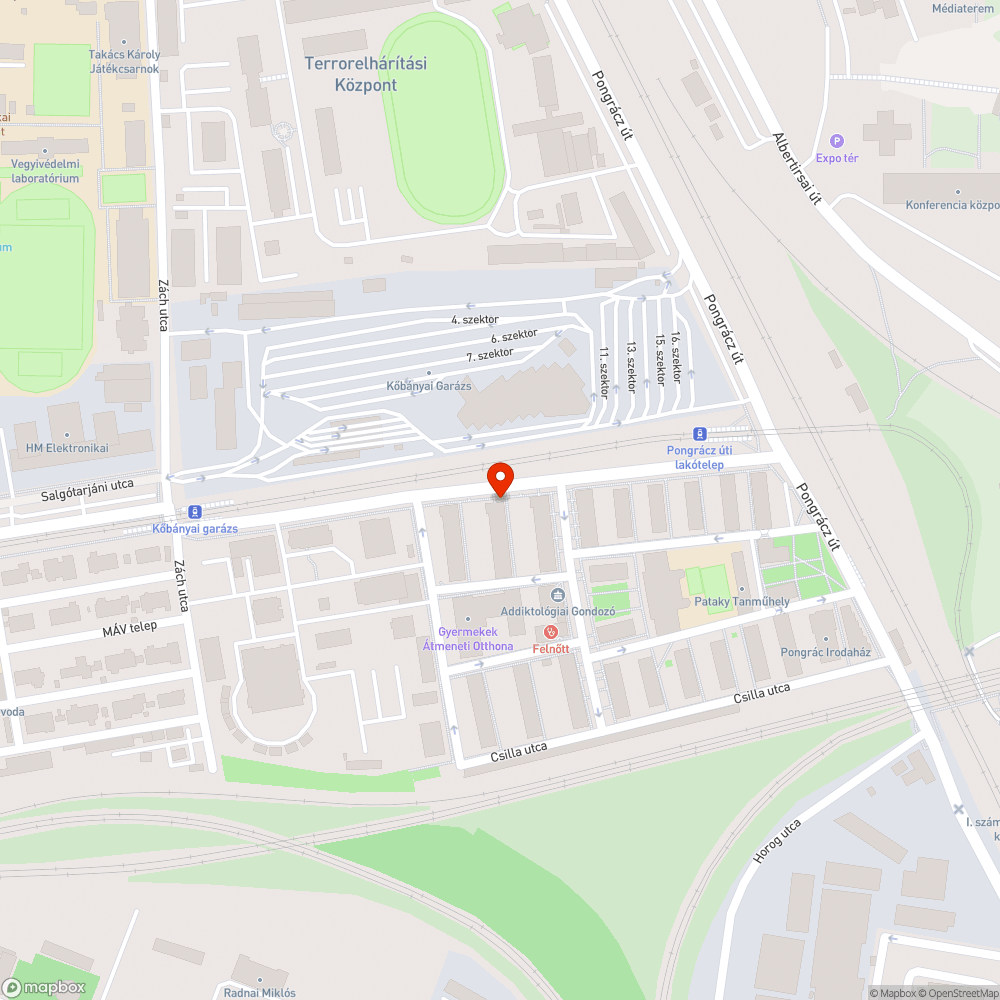 Szemét bejelentés helye