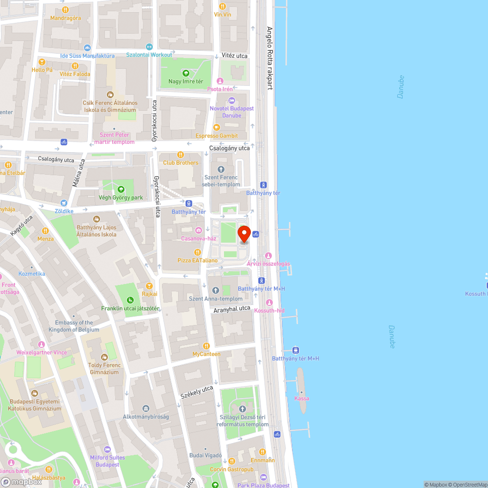 Valami tartó bejelentés helye