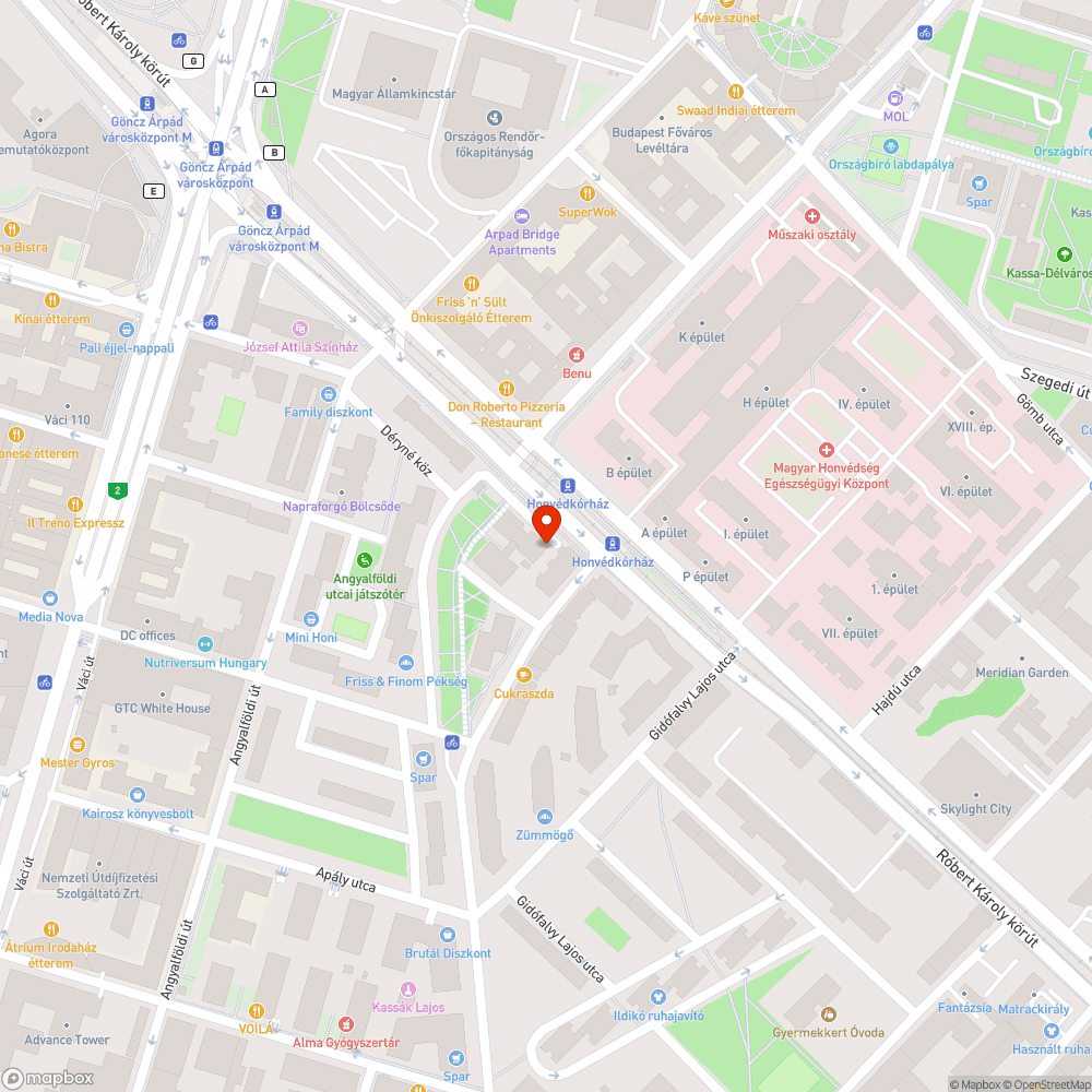 Közterületen elhelyezett hulladék bejelentés helye