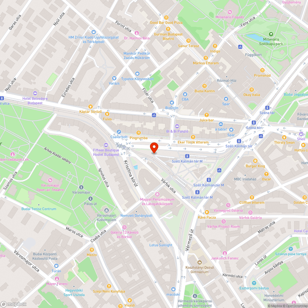 Villamosmegálló állagmegóvó takarítása bejelentés helye