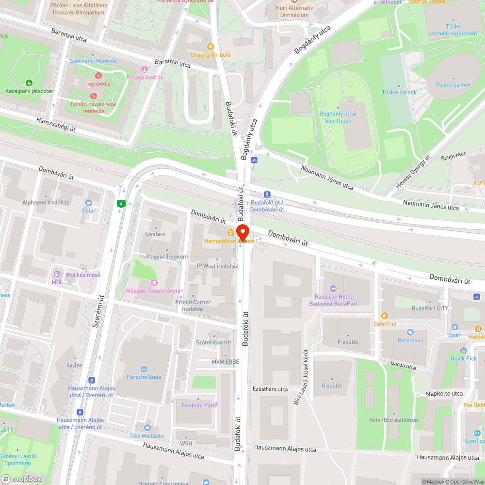 Hanyagul visszaállított járda bejelentés helye