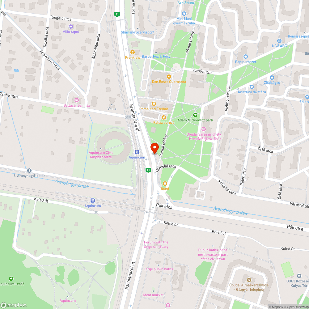 Kopott pad és firka bejelentés helye