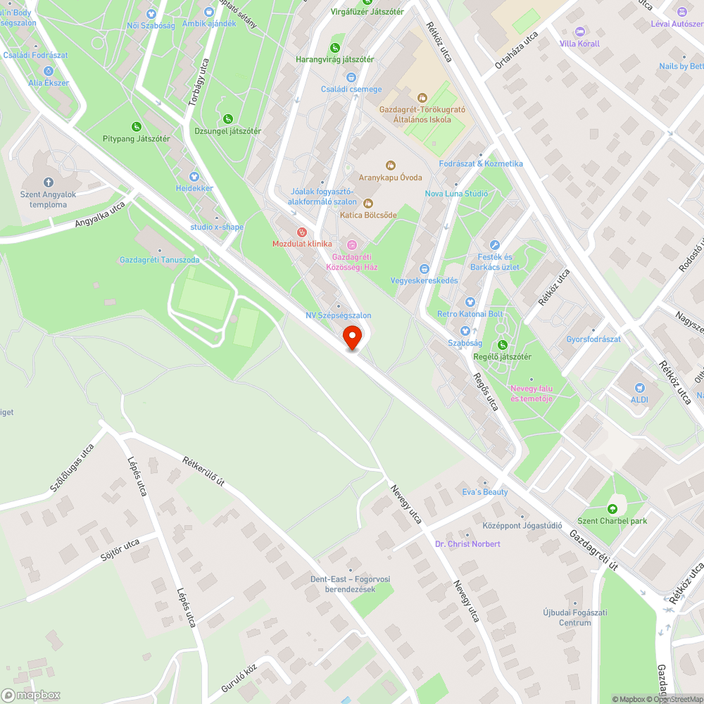 Törökugrató-Gazdagréti bejelentés helye