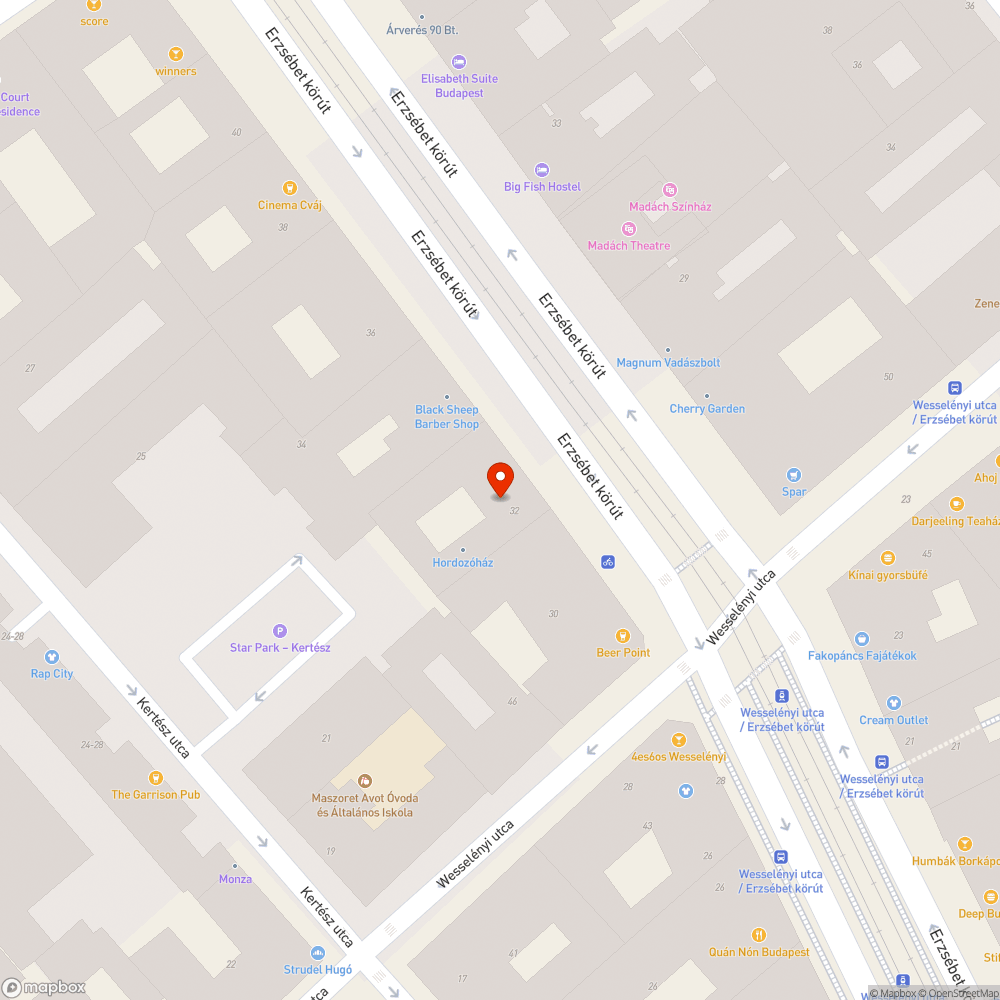 Matricás tábla bejelentés helye