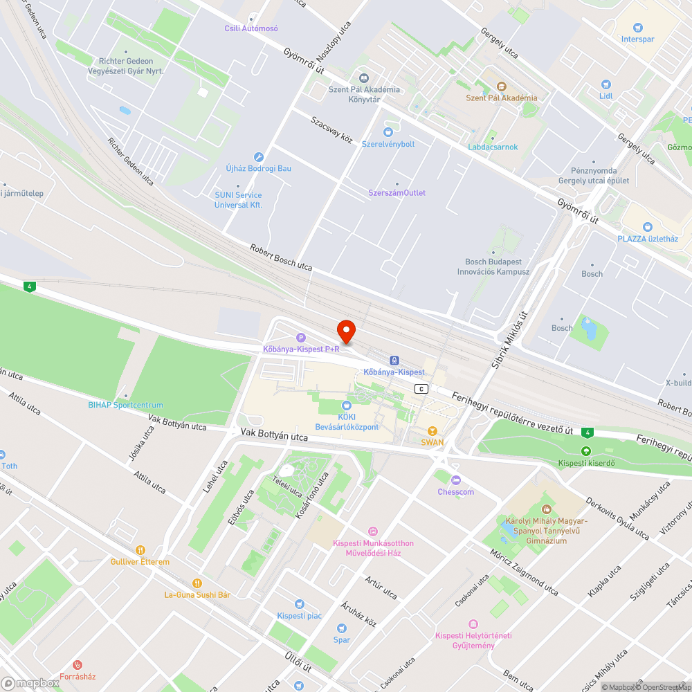 Kőbánya-Kispest metrómegálló téli (bármikori) takarítása bejelentés helye