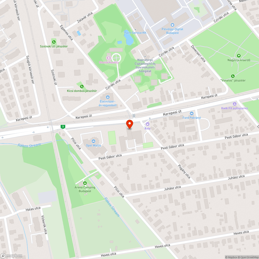 Buszmegállóban a korlát használhatatlan bejelentés helye