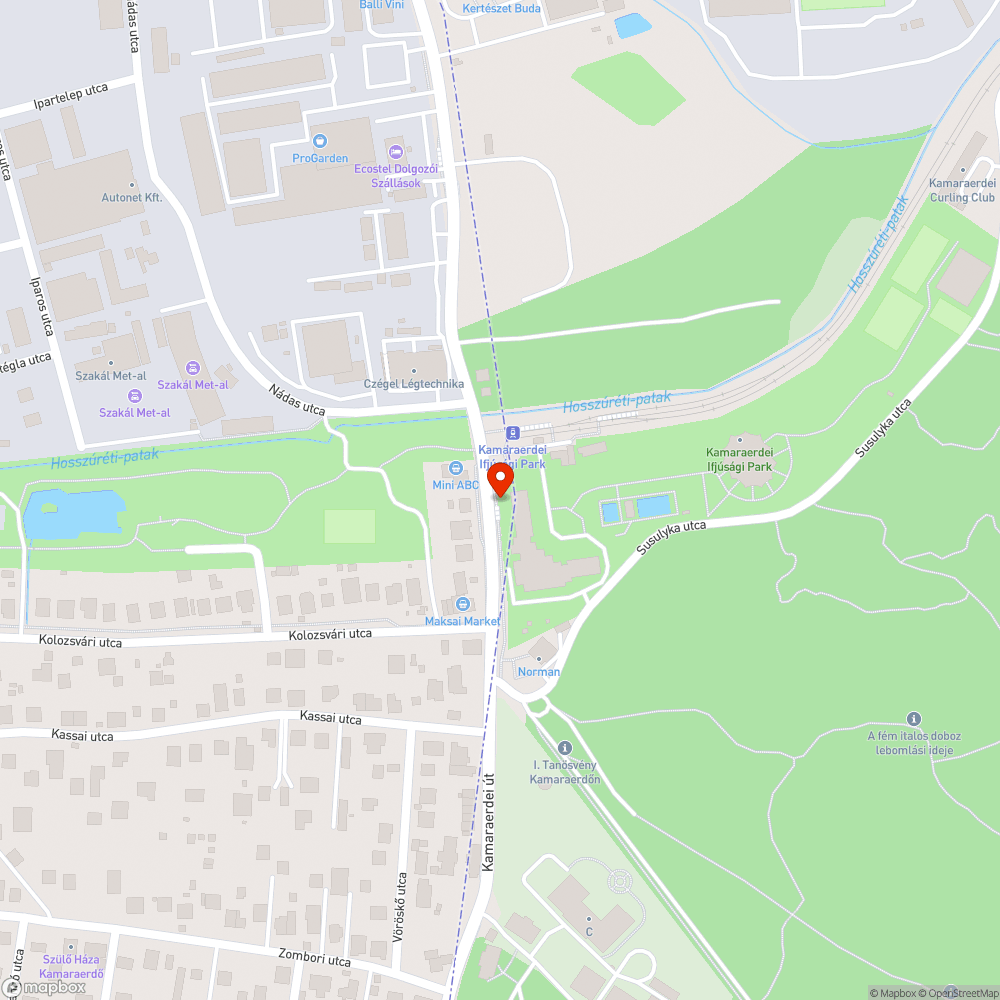 Hiányzó szemetes kuka bejelentés helye