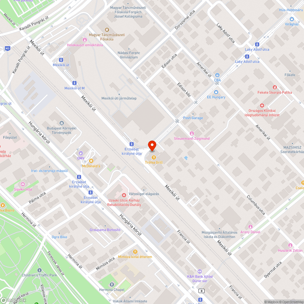 XIV. ker. Erzsébet királyné behavazott kerékpárutak bejelentés helye