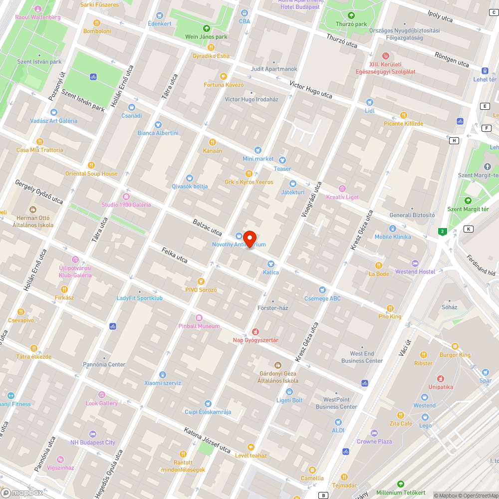 Leparkolt járda bejelentés helye