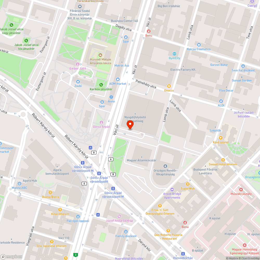 Figyelemfelhivás hiánya. bejelentés helye