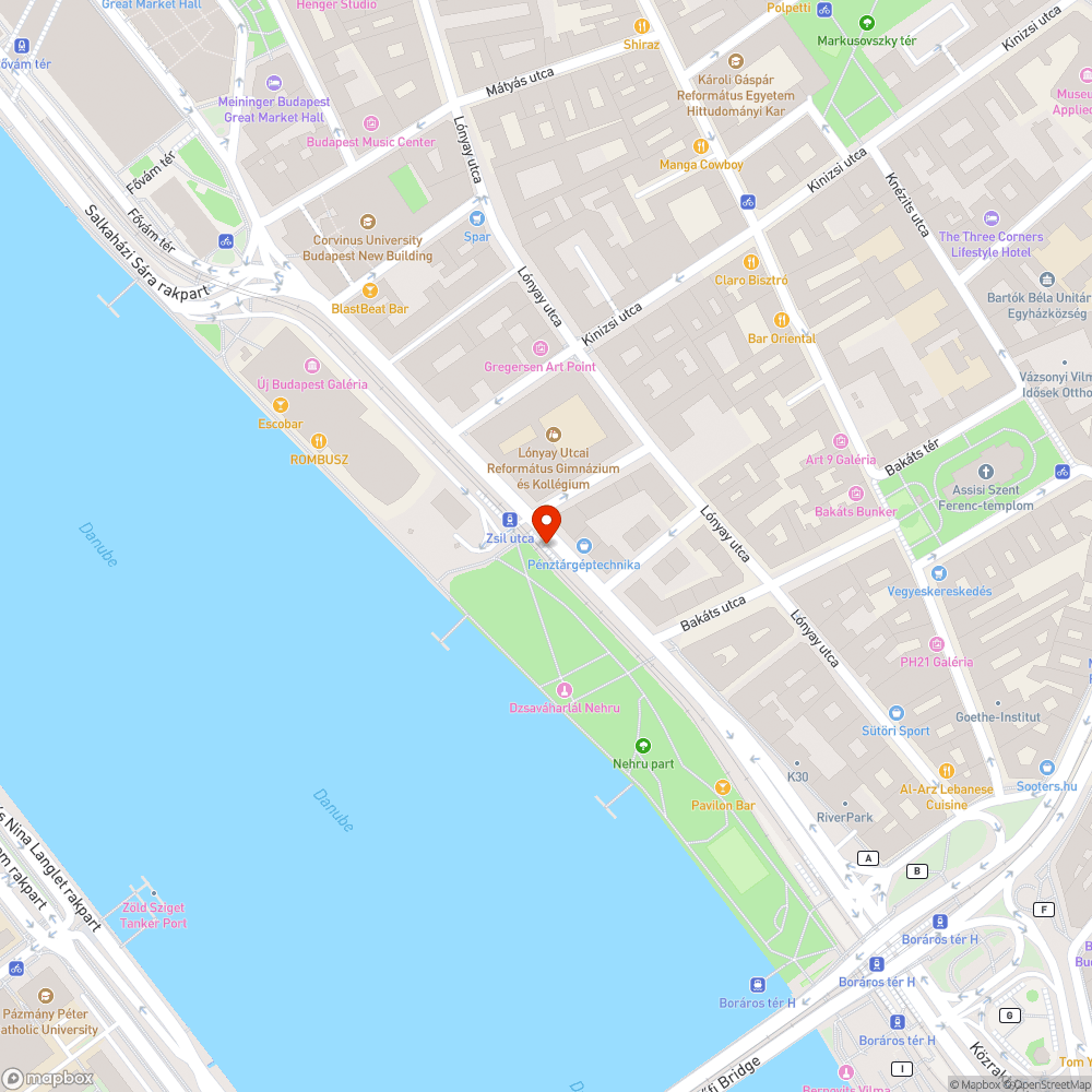 Kiégett lámpa bejelentés helye