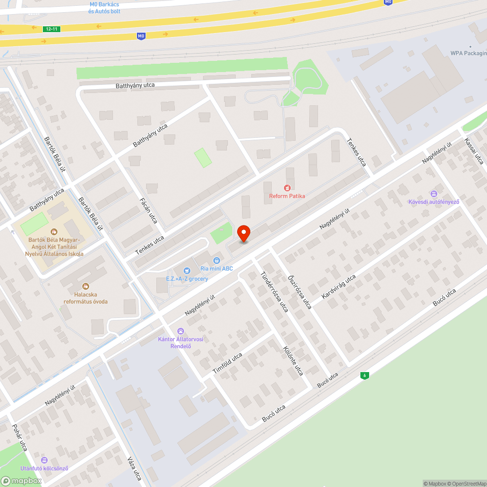 Lomok a fűben bejelentés helye