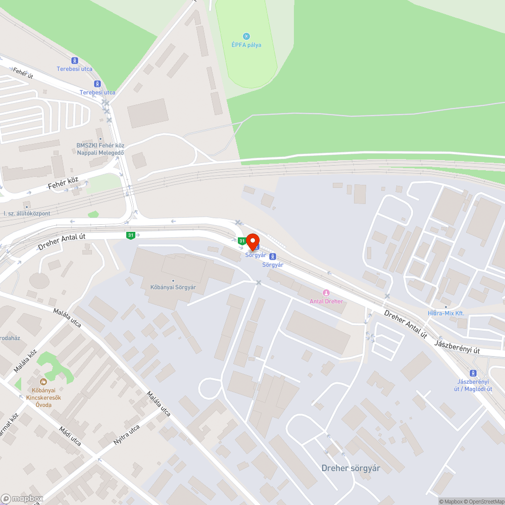 Nyomkodó bejelentés helye