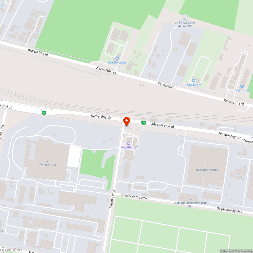 Hiányzó utcanévtábla bejelentés helye