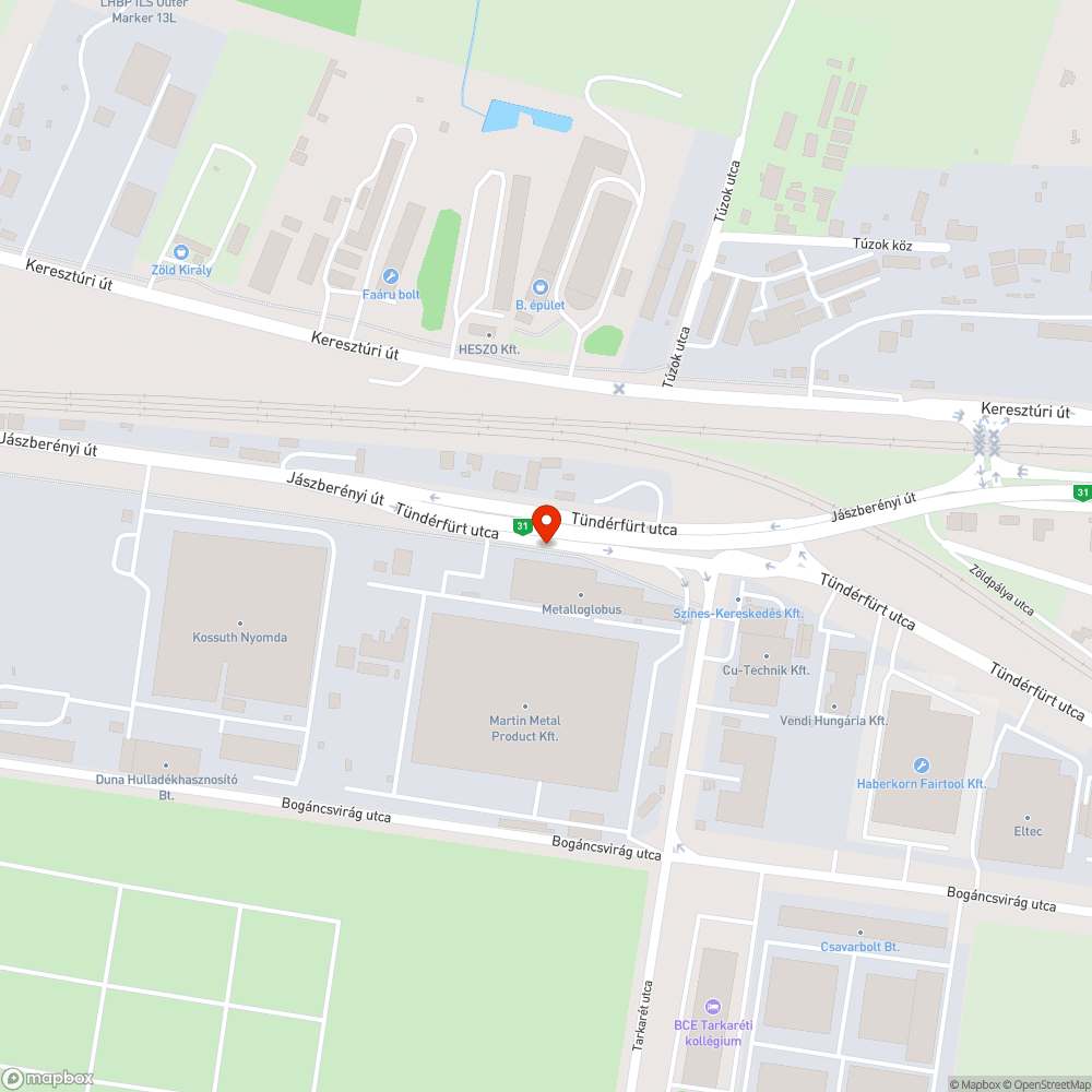 Nagyon magas bejelentés helye