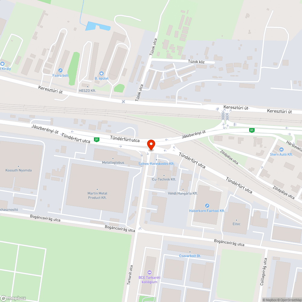 Elhajlott bejelentés helye