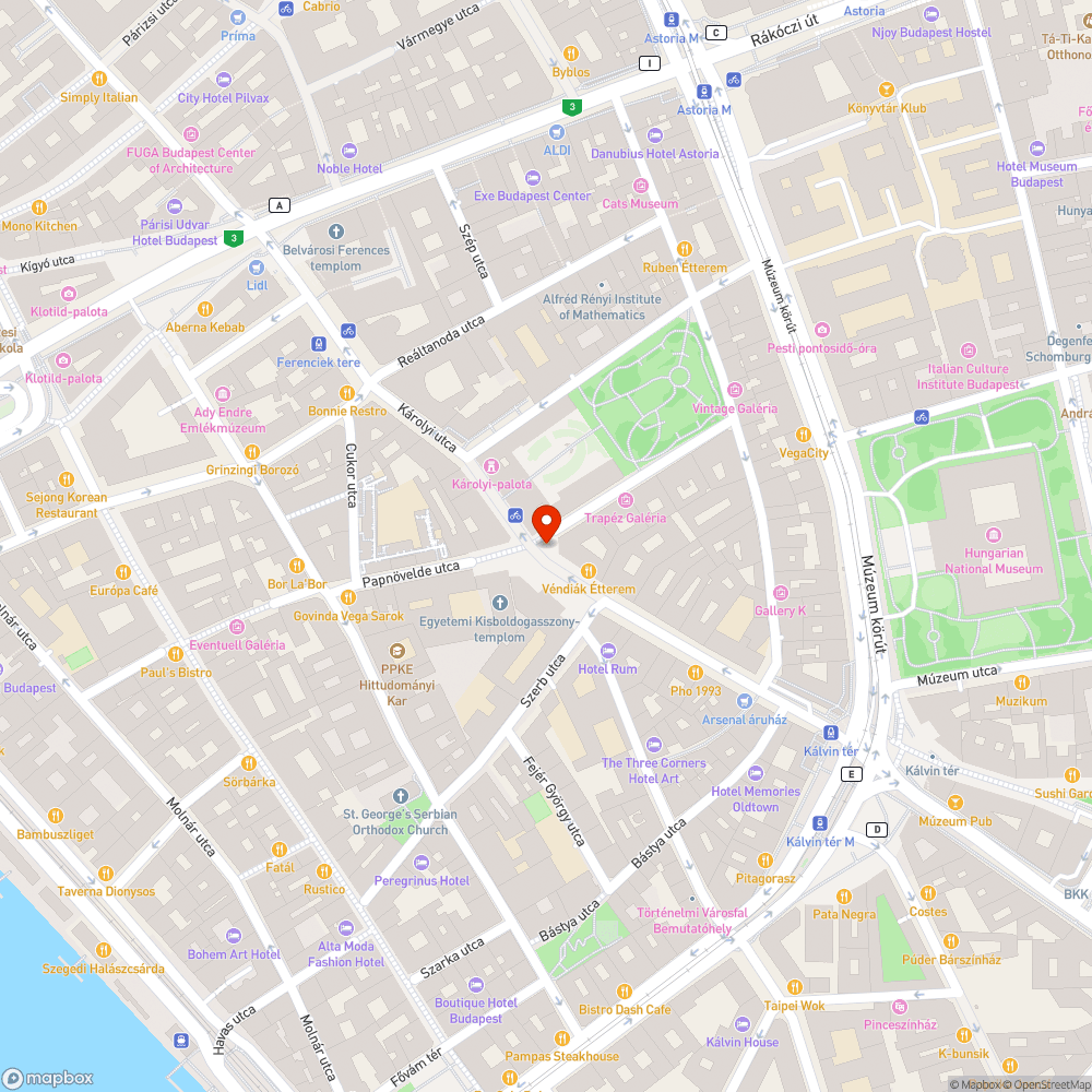 oriasi katyu a belvaros kozepen bejelentés helye