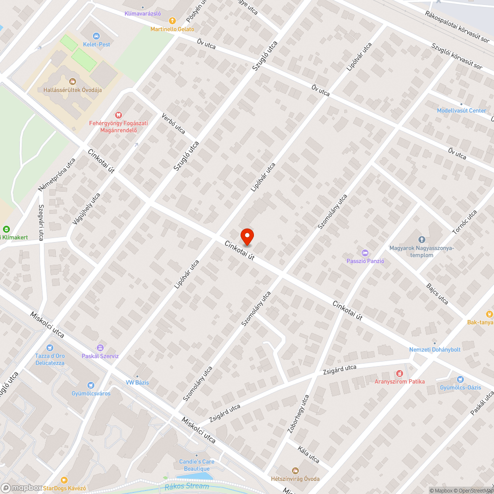 Hiányos közvilágítás bejelentés helye