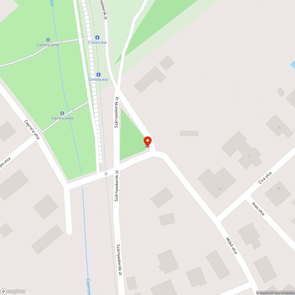 Kidőlni akaró tábla bejelentés helye