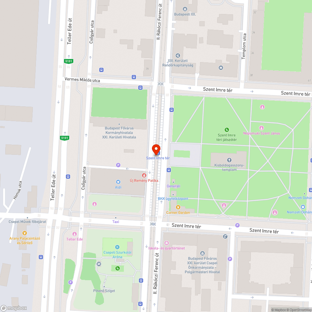 Nem jár jól | Szent Imre tér H | bejelentés helye