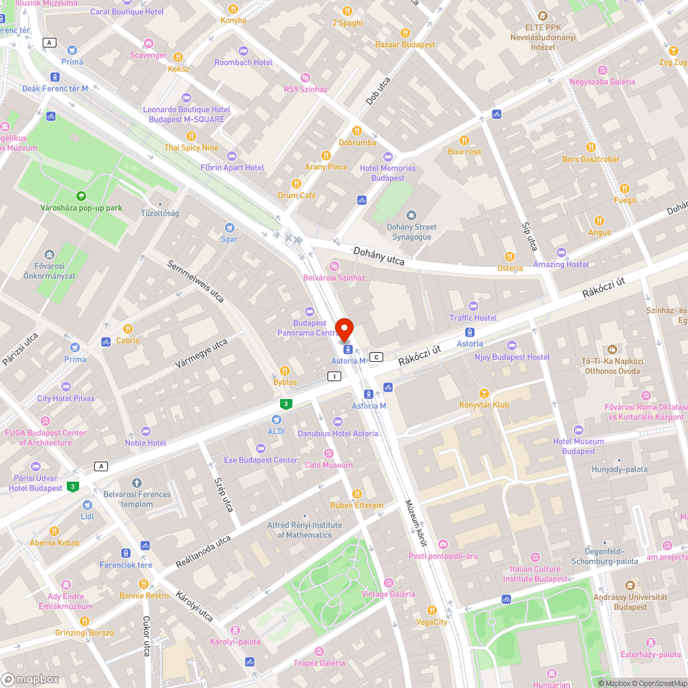 Törött, repedezett bejelentés helye