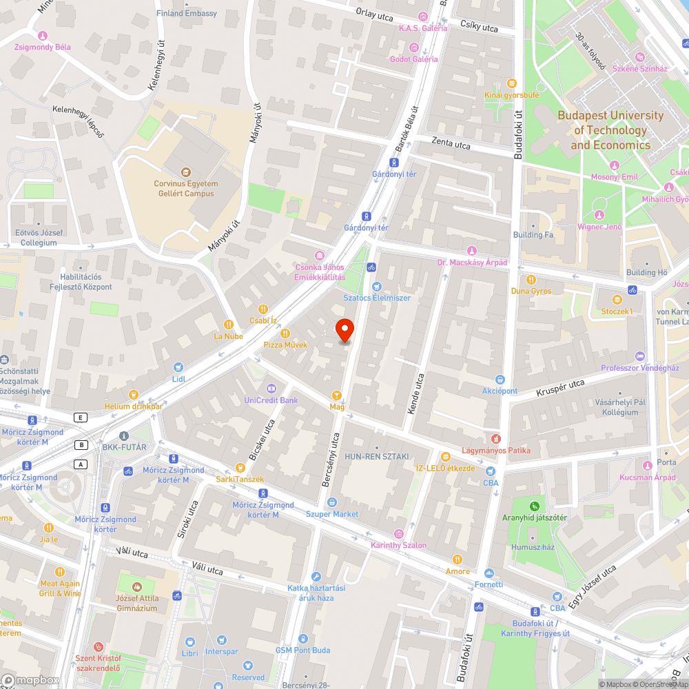 Oszlopok bejelentés helye