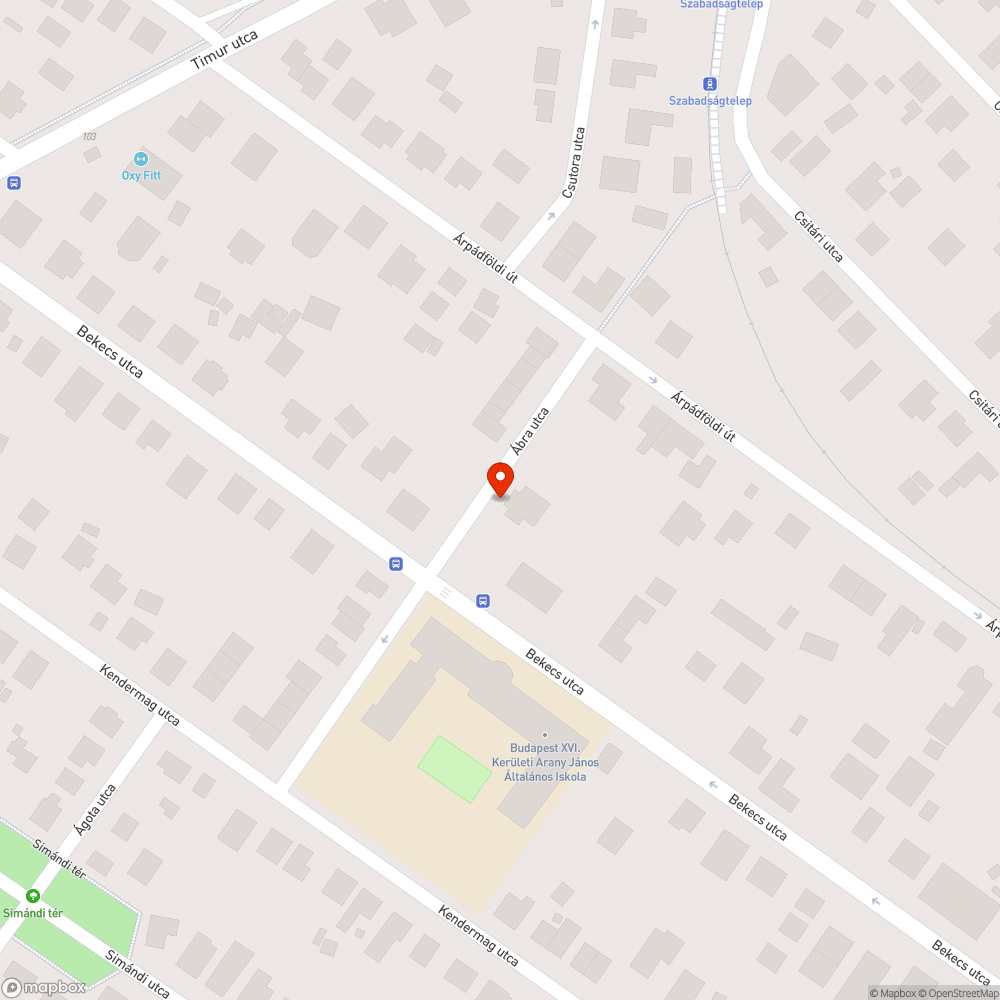 Felesleges, firkás tabla bejelentés helye