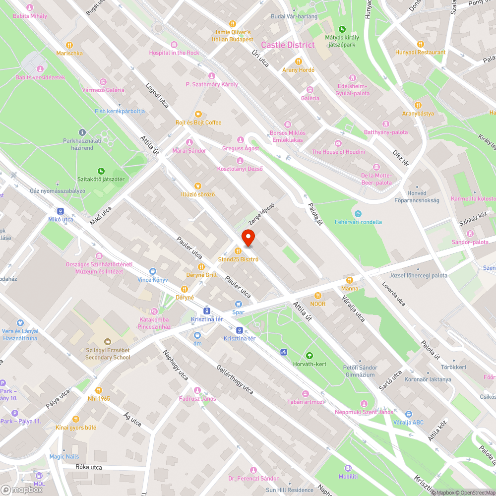 Megállóban parkolás a kopott festés miatt bejelentés helye