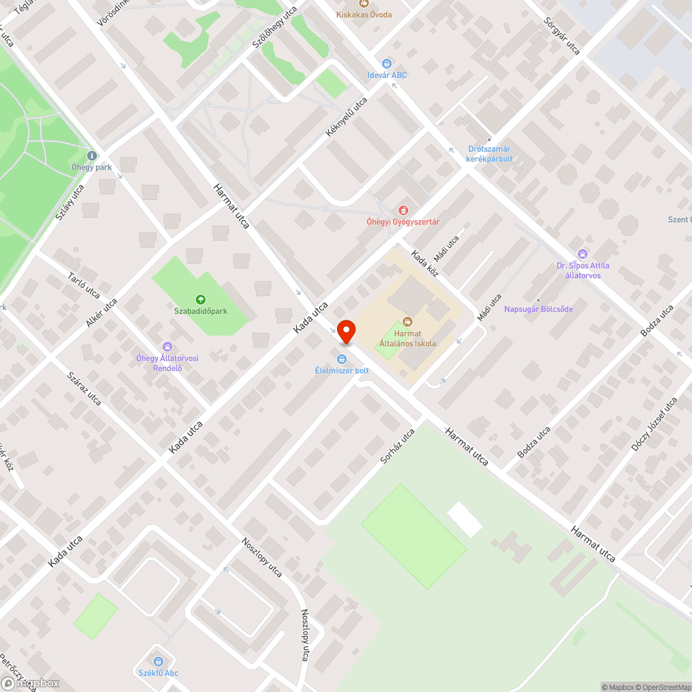 Félredobott tábla bejelentés helye