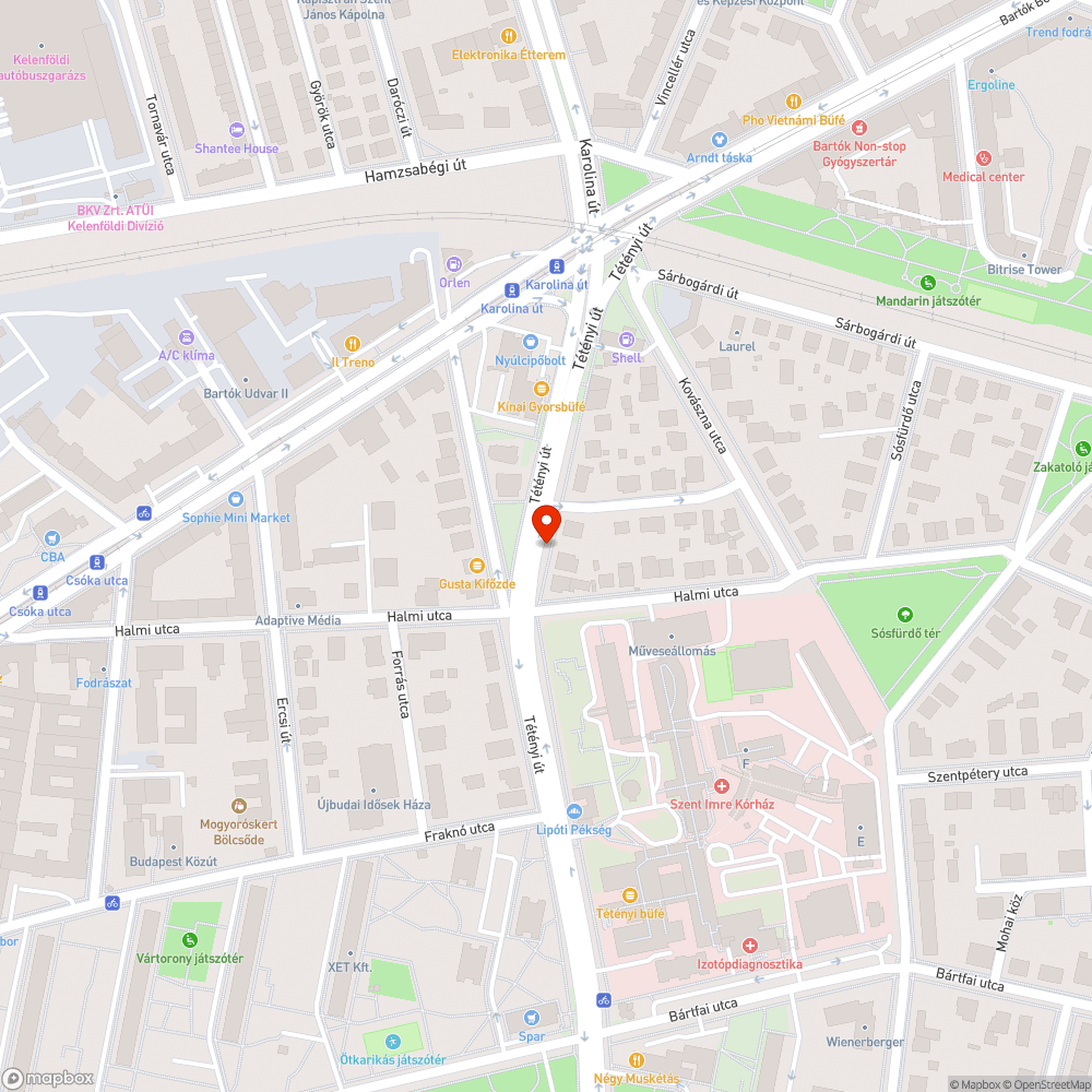 Hiány bejelentés helye