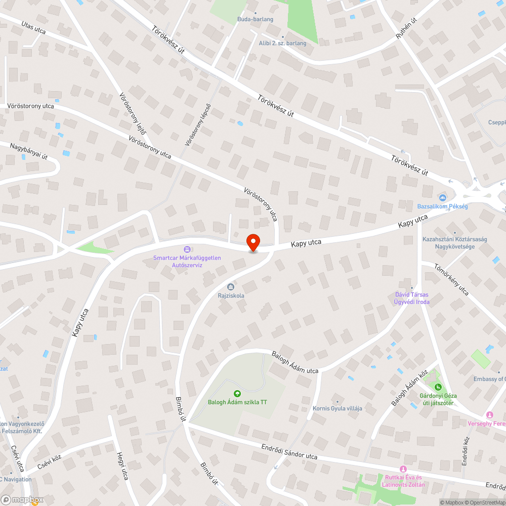 Lyuk a járdán bejelentés helye