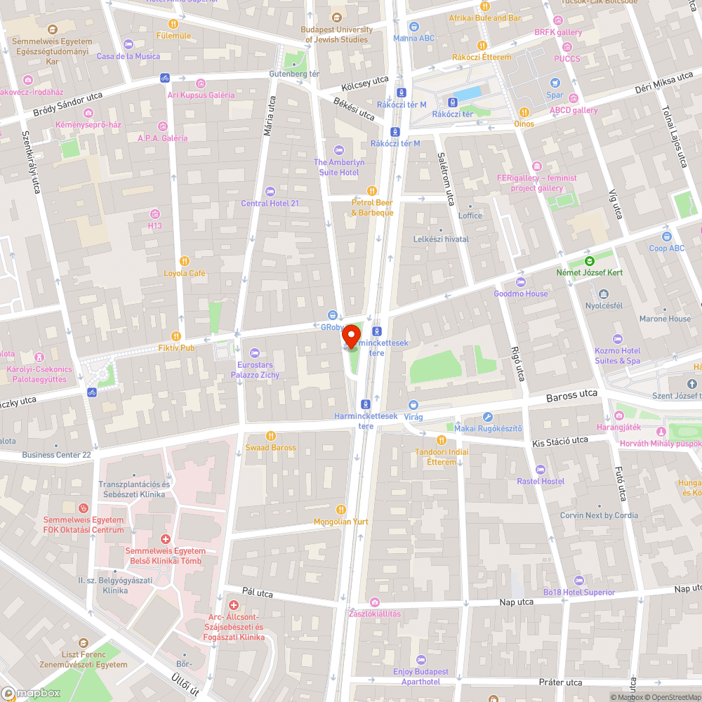 Szemét a téren bejelentés helye