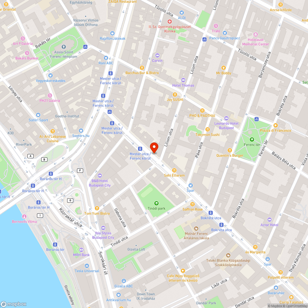 Szemetes bejelentés helye