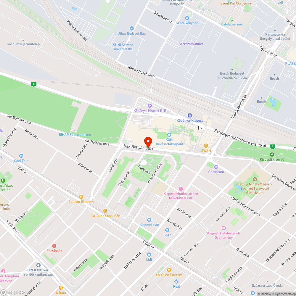 Hiányzó jelzőlámpa, zebra bejelentés helye