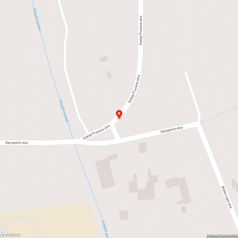 Elferdült utcanévtábla bejelentés helye