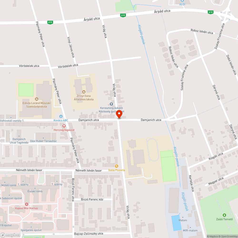 Kint felejtett kötelező haladási irány tábla. bejelentés helye