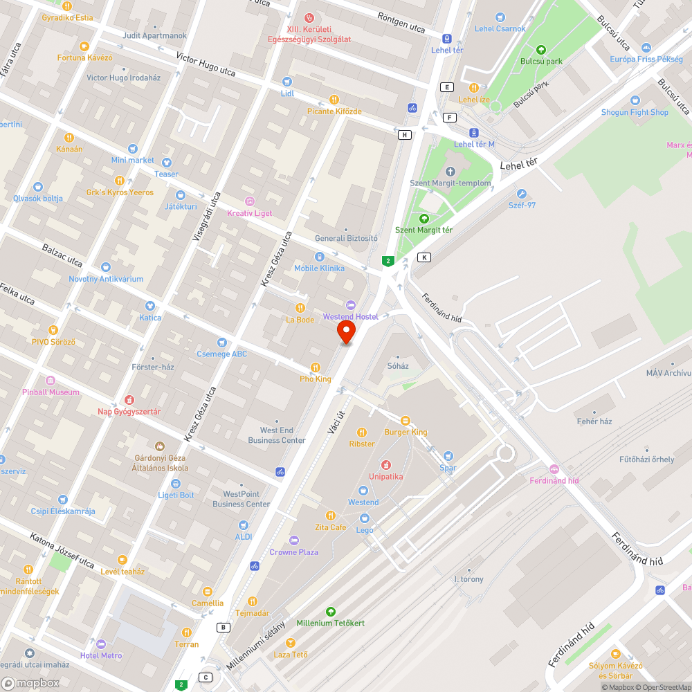 Útburkolati jel balesetveszélyes kopottsága bejelentés helye