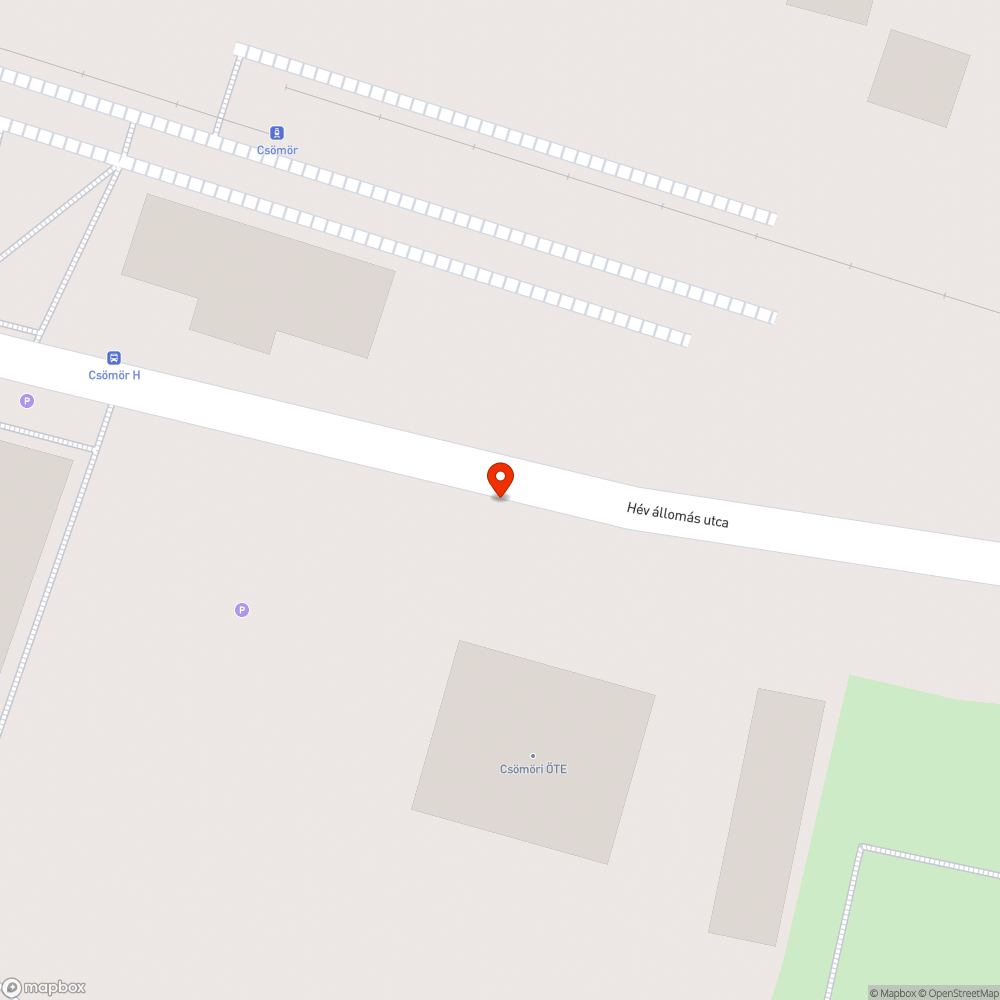 Rendetlen HÉV állomás bejelentés helye