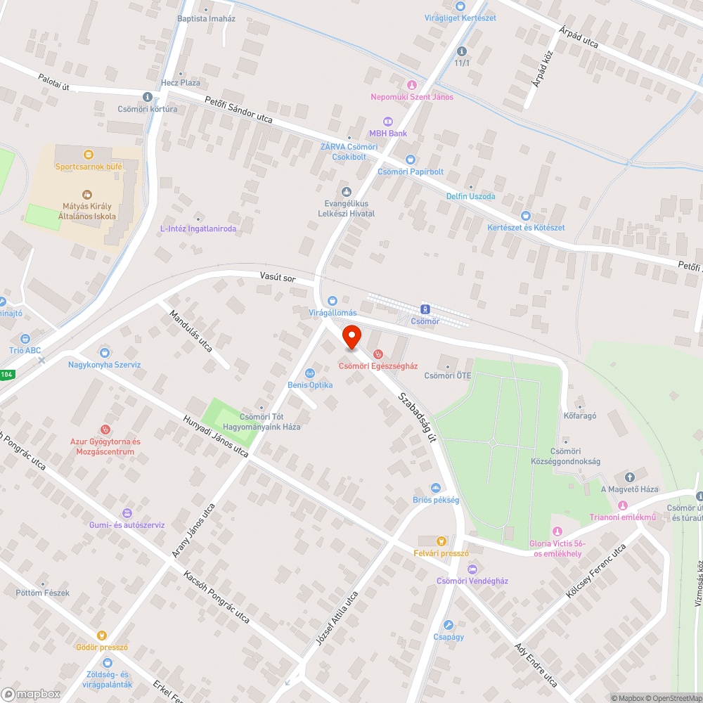 Graffitis utasváró bejelentés helye