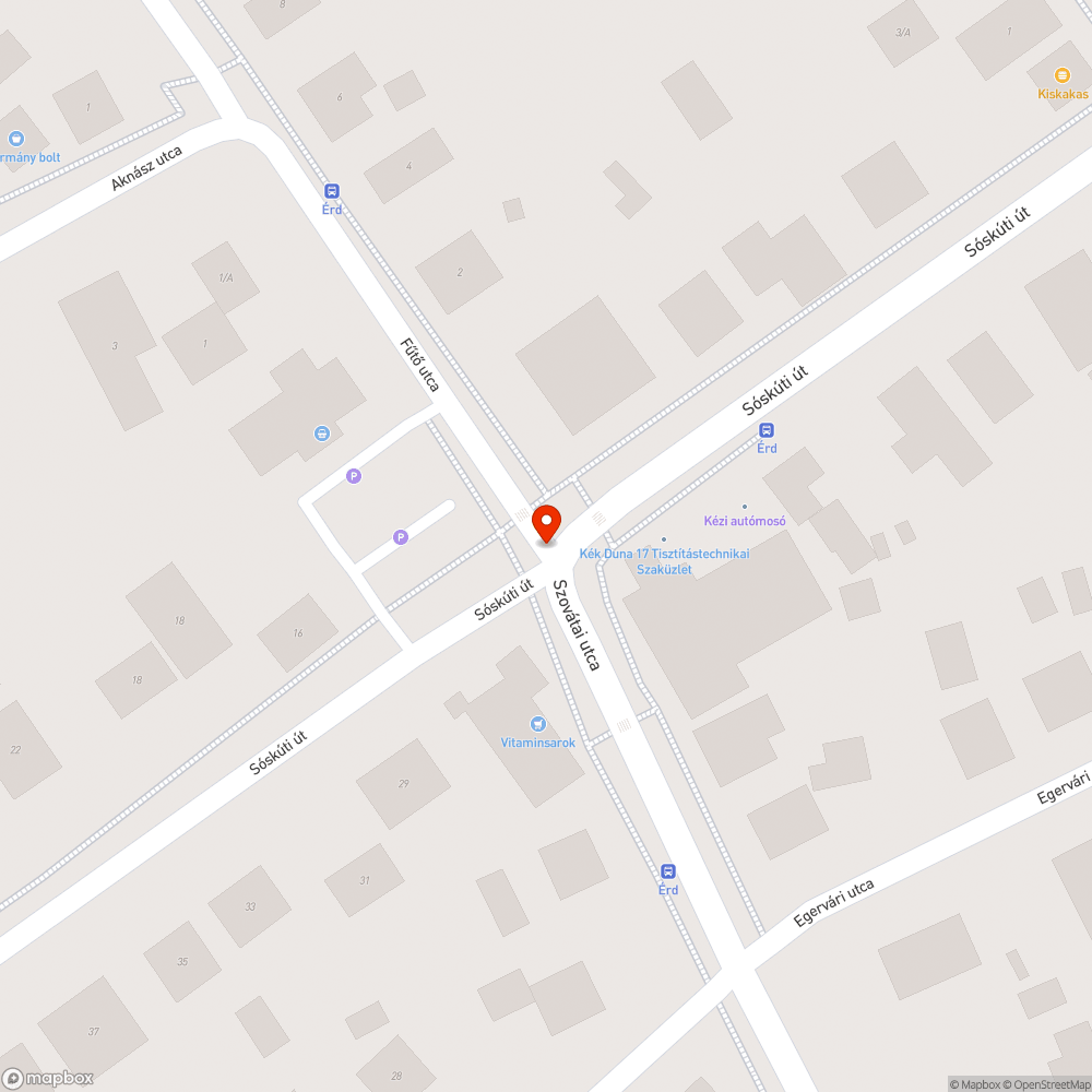 Buszmegálló áthelyezés - körforgalom kiépítése bejelentés helye