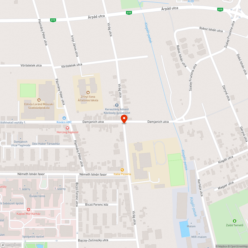 Szabálytalan módon elhelyezett táblák bejelentés helye