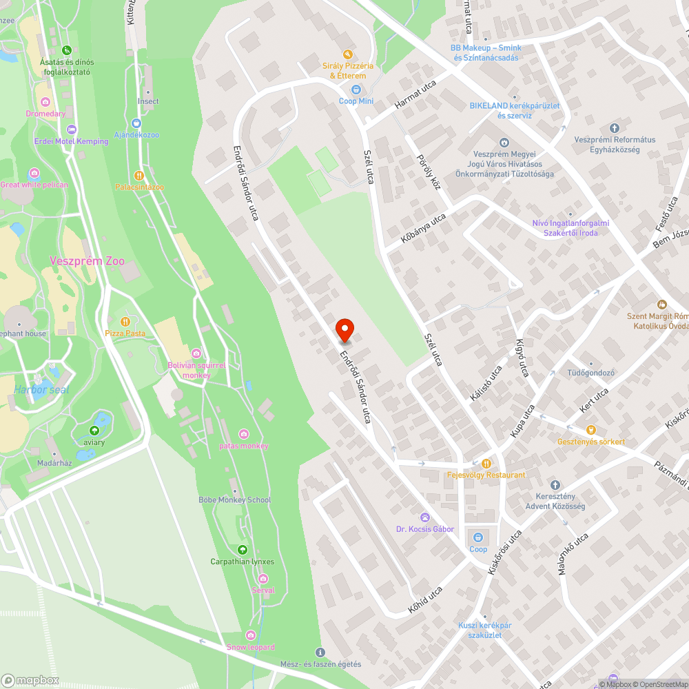 Szabálytalan időközönként kikapcsoló köztéri lámpa bejelentés helye