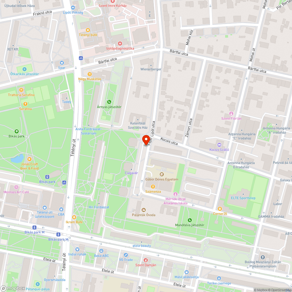 Megrongálódott átjáró, lehetséges szélesítés bejelentés helye