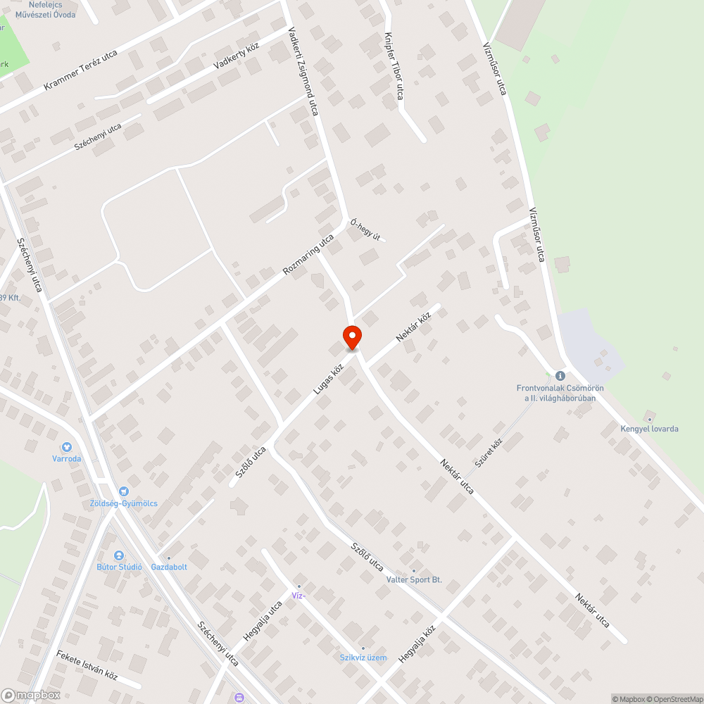 Rossz csatorna bejelentés helye