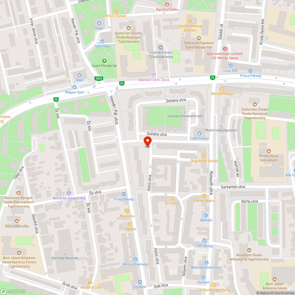 visszavágott fa bejelentés helye