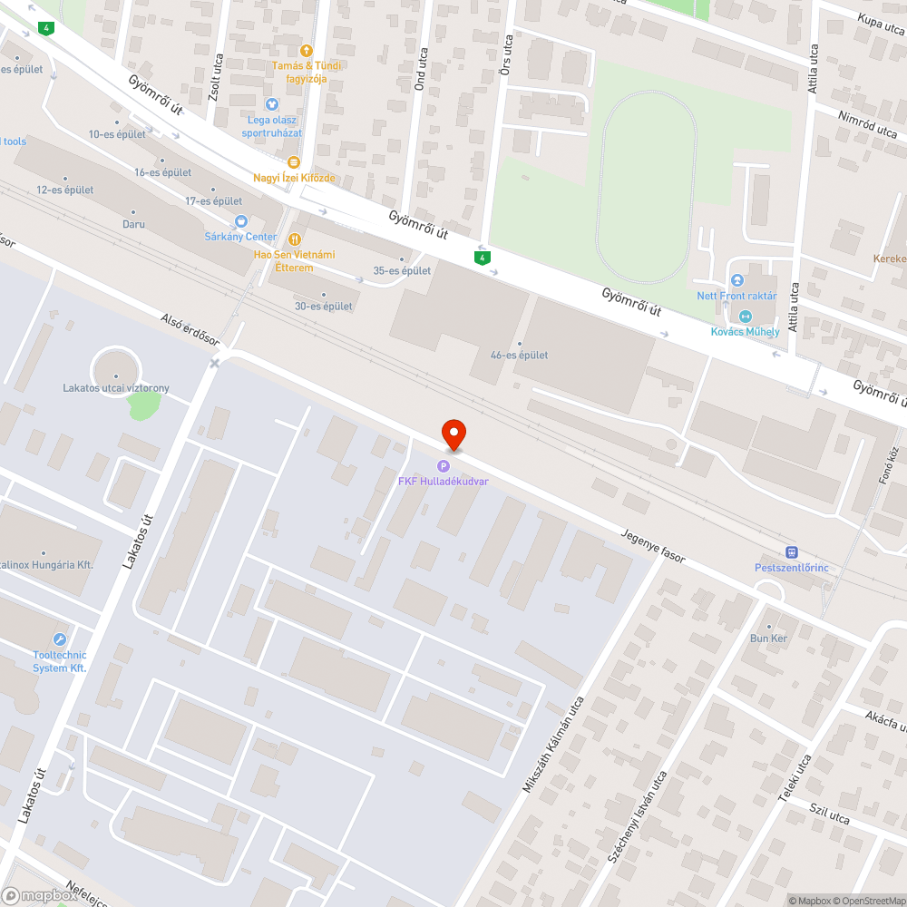 Hónapok óta mozdulatlan járművek bejelentés helye