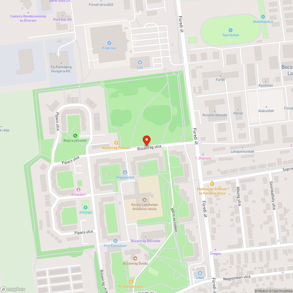 Kátyú a vízelvezető mellett bejelentés helye