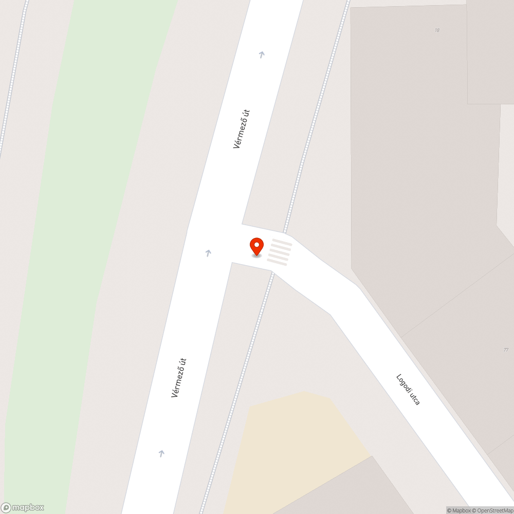 Lekopott zebra bejelentés helye