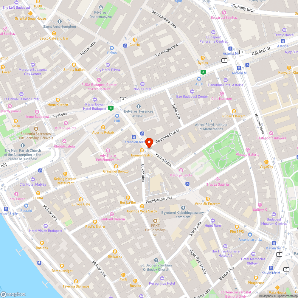 Kidöntött kuka bejelentés helye